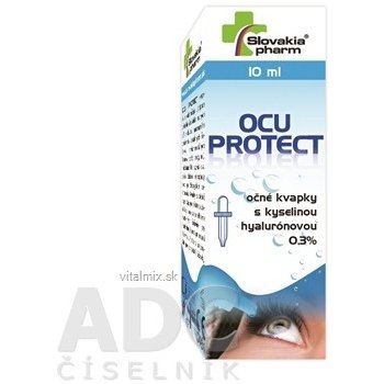 Slovakiapharm OCU PROTECT 0,3% očné kvapky s kys. hyalurónovou 10 ml