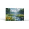Príroda Pohľad na rieku v jarnom čase | Obrazy Vintessia Rozmery obdĺžnik: 30x45