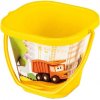 DINO Vedierko na piesok Tatra žltý