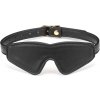 Maska na oči Black Organosilicon Blindfold Liebe Seele