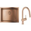 Súprava nerezový drez Grohe K700U 31574DL1, kuchynská batéria Grohe Minta 32321DL2