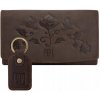 Paolo Peruzzi peňaženka z pravej kože hnedá - dámska