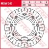 TRW ZF BRZDOVÝ KOTÚČ Predný YAMAHA YZF R25, YZF R3, MT-03 '15-, FZ-6N/S FAZER '04-'10, XJ6 600N/F/S DIVERSION '09-'16, YZF R6 '03, MT-03 660 '06-'14, MT-09 A/SP/TRACER 850 '13-'18, TRACER 900 GT '18-,