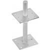 Domax PSR 100 Pätka stĺpiku nastaviteľná 100x250x4,0mm