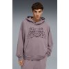 pánska mikina RIPNDIP PUMA X RIPNDIP BOXY GRAPHIC HOODIE TR PLUM JAM XL