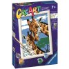 Malování podle čísel Ravensburger 236152 CreArt Roztomilé žirafy (4005556236152)