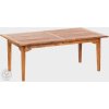 FaKOPA s. r. o. ELEGANTE - obdĺžnikový rozkladací stôl z teaku 120 x 200-300 cm, teak