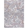 Dywany Łuszczów, Kusový koberec Sion Sisal Waves 2836 ecru/blue/pink – na von aj na doma, 180x270, viacfarebná, chodba / predsieň