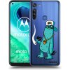 Picasee silikónový prehľadný obal pre Motorola Moto G8 - Earth - Je mi fajn