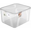 Plastový úložný box s vekom 25 l Lona - Rotho
