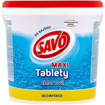 SAVO Maxi tablety chlorové 4,6 kg od 26,1 € - Heureka.sk
