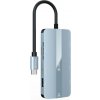 Devia USB-C Hub Leopard Series 9-in-1 EC704 - Deep Gray