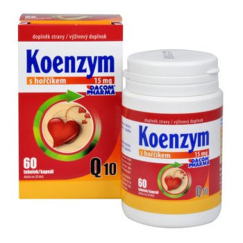 Dacom Koenzým Q10 15 mg s horčíkom 60 ks