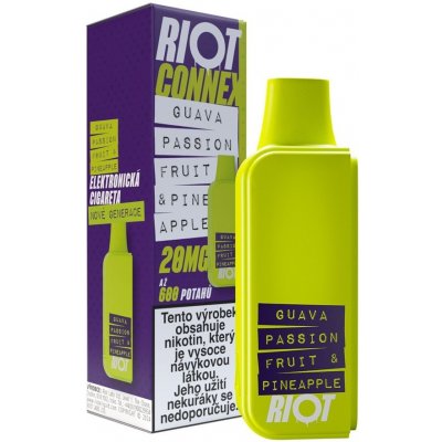 RIOT Connex kapsle Guava Passionfruit Pineapple