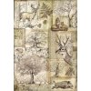 Ryžový papier - A4 - Forest deer and wild boar