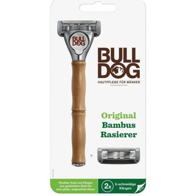 Bulldog Original Bamboo strojček + 2 náhradné hlavice