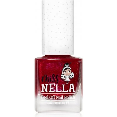 Miss Nella Peel Off Nail Polish lak na nechty pre deti MN08 Jazzberry Jam 4 ml