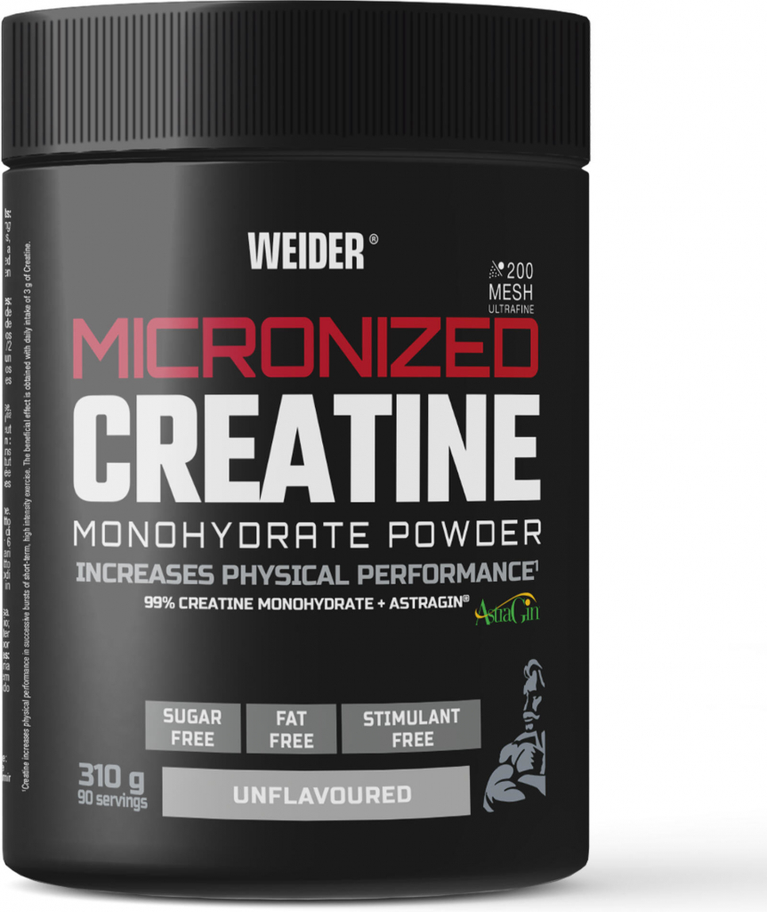 WEIDER Mikronized creatine monohydráte 200 Mesh 310 g