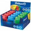 Strúhadlo Pelikan V-Blade plastové s 2 otvormi mix farieb, displej 12 ks