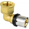 MARROY koleno lisovacie pressTEXX mosadz prechodové 40 x 3,5 - Rp5/4