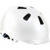 Detská cyklistická prilba Bontrager Jet WaveCel Youth - white/ultraviolet 50-55