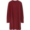 Esmara dámske pletené šaty 100395109 červená