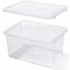 PK Group Plastový úložný box PKG s víkem 300x200x185