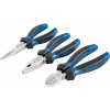 LUX-TOOLS Súprava klieští 160 mm, 3dielna