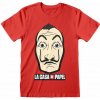 Money Heist - Mask and Logo (T-Shirt) M