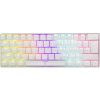 White Shark Mechanical gaming keyboard SHINOBI 2, US, brown switch, white SHINOBI-2-W-US-BROWN