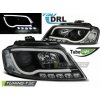 Tuning-tec SVETLOMETY TUBE LIGHT DRL ČIERNA pasuje na AUDI A3 8P 08-12