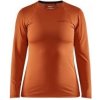 CRAFT ADV Essence LS W oranžová 1908769-699000 M; Oranžová triko