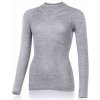 Lasting MATALA 8440 šedé dámske merino tričko Veľkosť: S/M