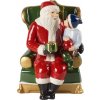 Villeroy & Boch Christmas Toys Santa v kresle s hracím mechanizmom 15 x 10 cm