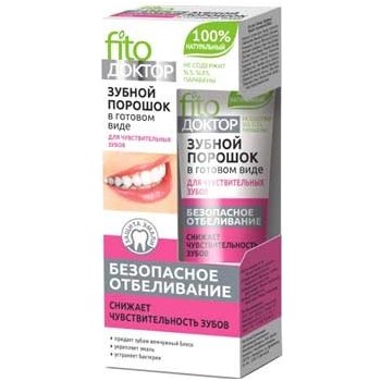 Fito Kosmetik zubný prášok vo forme pasty na citlivé zuby 45 ml