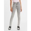 Levi's 721 high rise skinny jeans sivá