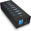 ICY BOX - USB 3.0 HUB 12V 3A 7portov IB-AC618