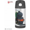 Thermos detská termoska so slamkou, vlak