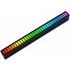 Verk 12278 LED ambientné RGB osvetlenie USB s dobíjacou batériou čiernej