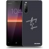 Picasee silikónový čierny obal pre Sony Xperia 10 II - Všetko je na tebe