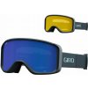 Giro Zimní brýle SAGEN DARK SHARK THIRDS (šedo-kobaltové čočky 8-18% S3 + žluté čočky 71% S1) (NOVINKA 2024/2025)