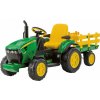 Peg Perego elektrický traktor John Deere Ground Force s prívesom IGOR0047 330W 12V 8Ah 2024