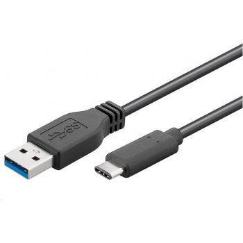 PremiumCord KU31CA1BK USB 3.1 Type-C (USB-C) (M) prepojovací USB 3.0 (M), 1m