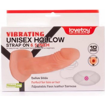 LovetoyVibrating Unisex Hollow Strap On