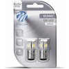 M-Tech BAY15d P21/5W 8 LED biele 2 ks LB089W