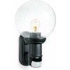 Nástenná lampa STEINeL 634216 - L 560 S Vonkajšia senzorová nástenná lampa Čierna IP44 (39572)