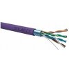 Inštalačný kábel Solarix FTP, Cat5E, drôt, LSOH, cievka 500 m SXKD-5E-FTP-LSOH