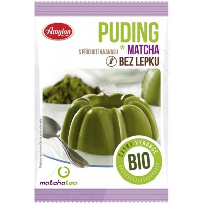 Amylon Bio Puding bez lepku Matcha 40 g