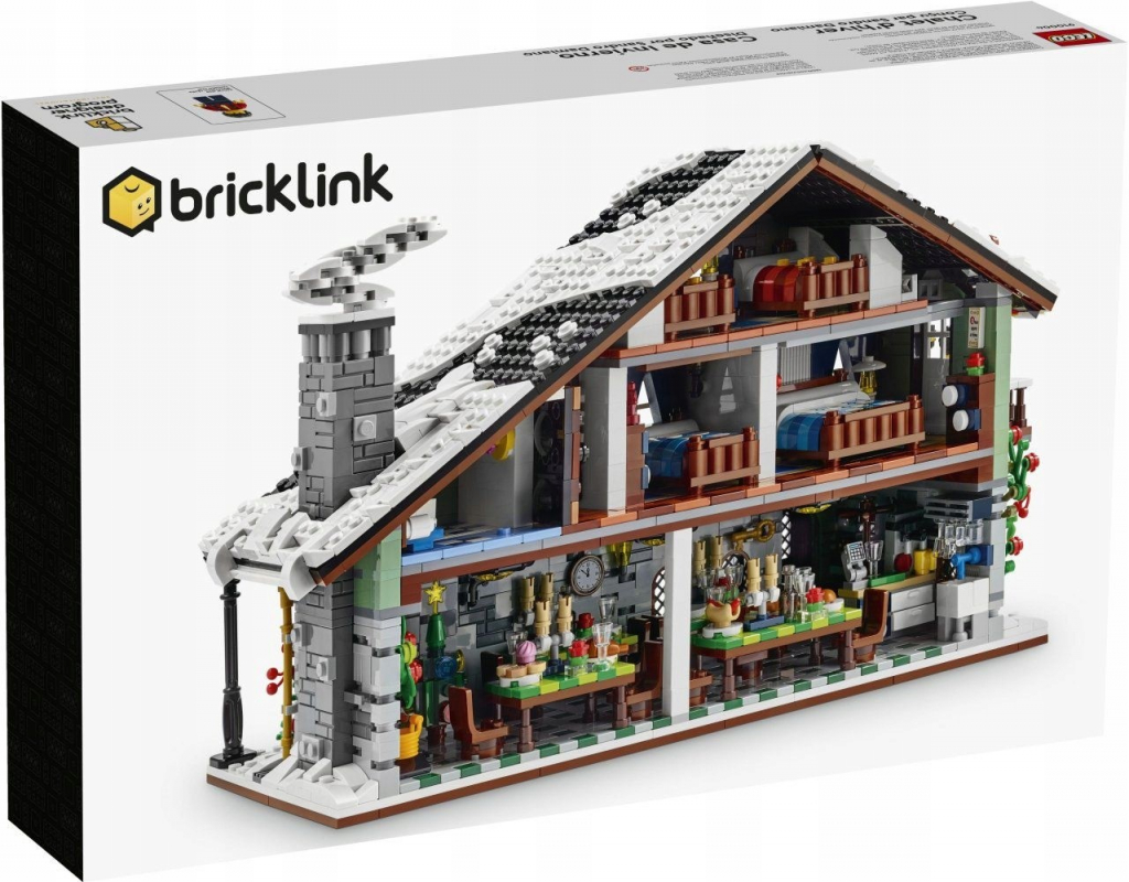 LEGO® Bricklink 910004 Zimná chata