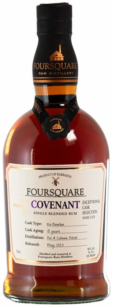 Foursquare Covenant 58% 0,7 l (čistá fľaša)